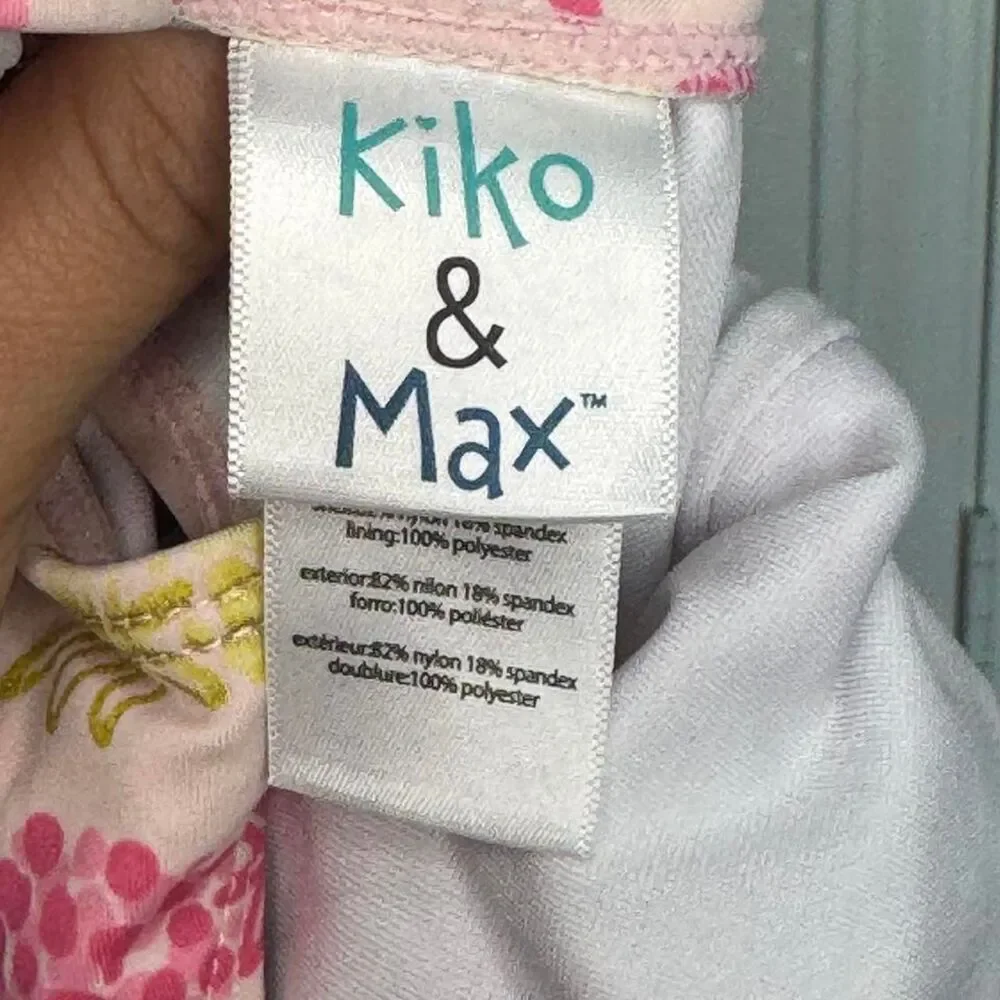 Kiko & Max Pineapple Print Swimsuit – 18M